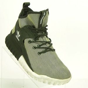 adidas tubular x primeknit olive